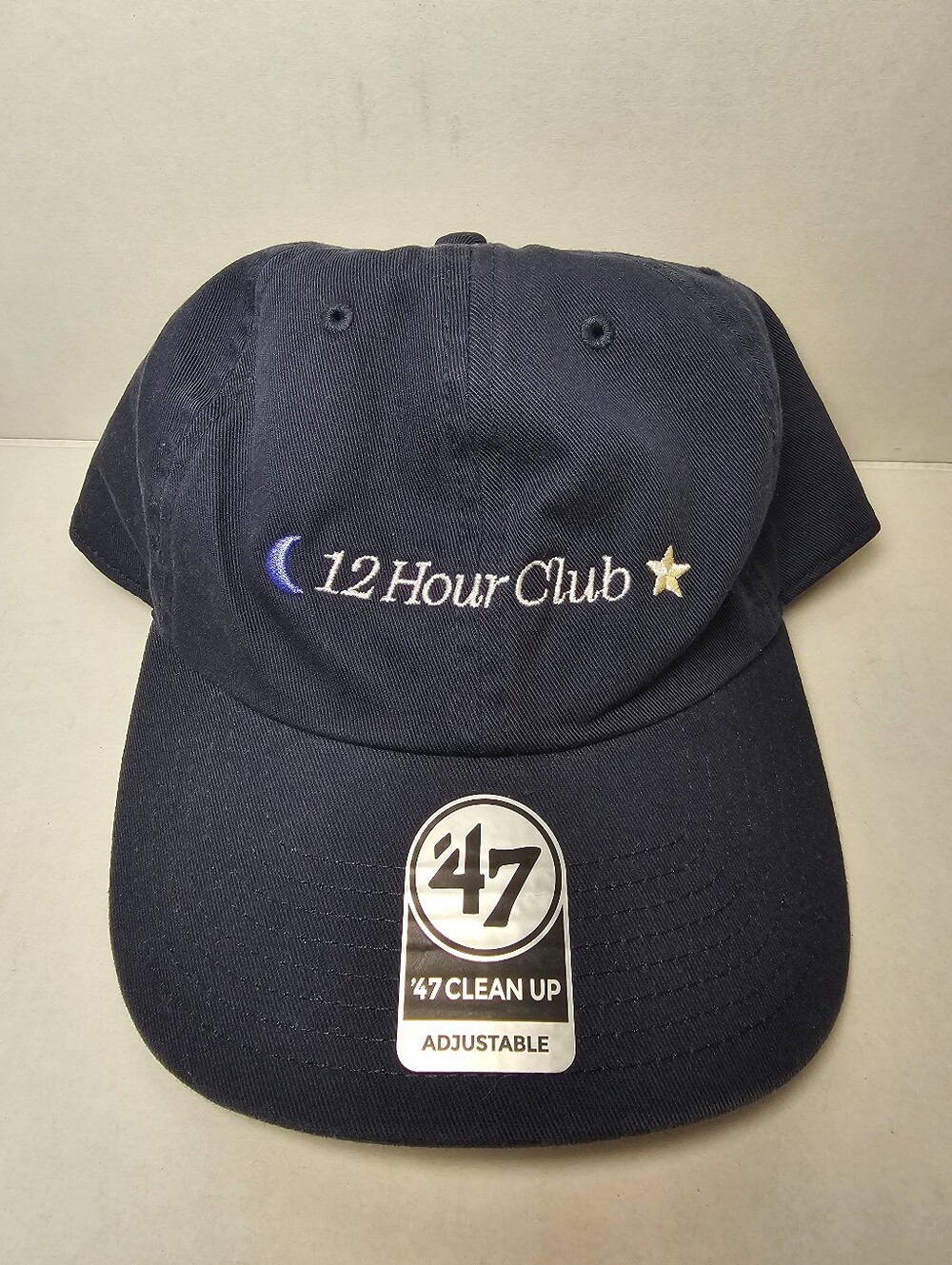 NEW 47 Navy "12 Hour Club" Nanit Embroidered Adjustable Cap Unisex